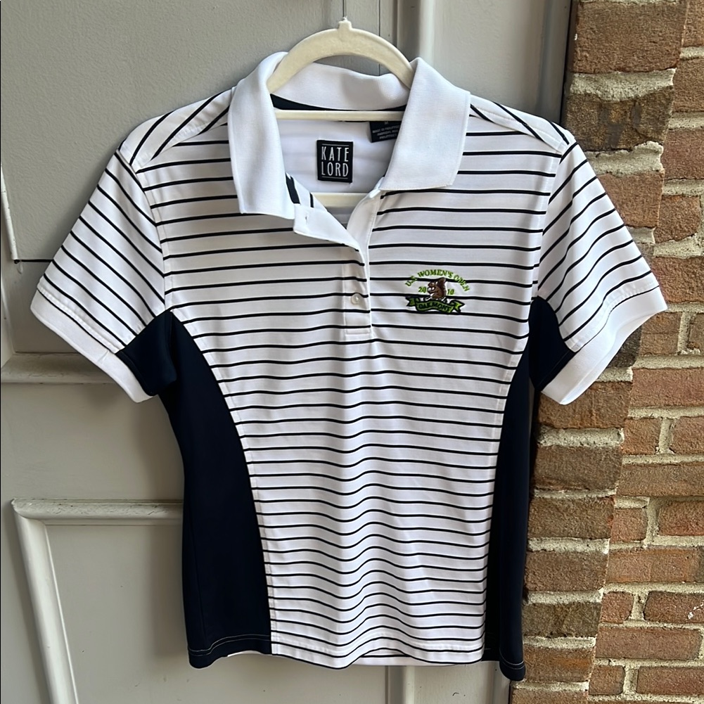Us Womens Open Striped Golf Top